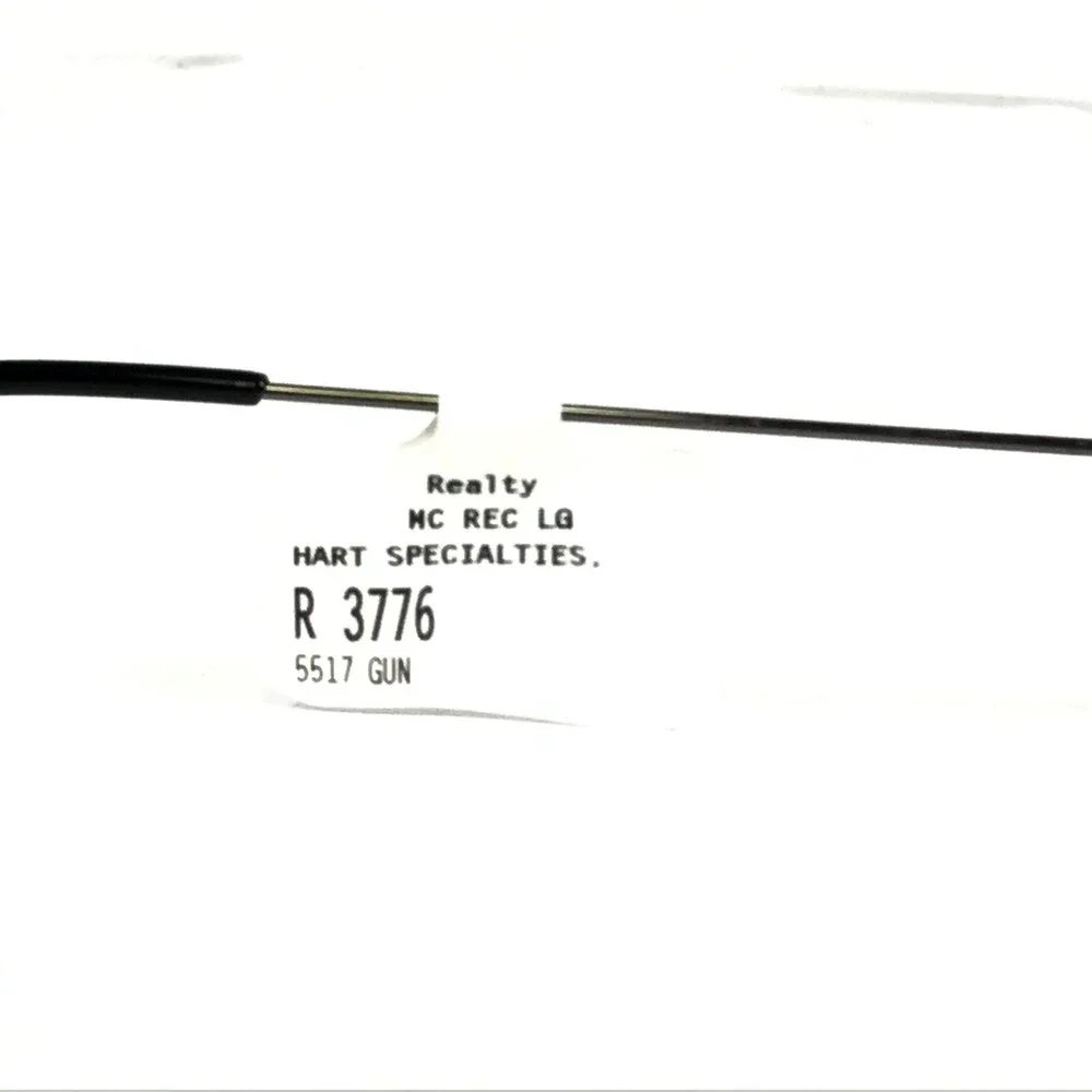 Reality R 3776 GUNMETAL Eyeglasses Frames Grey Rectangular Full Rim 55-17-145